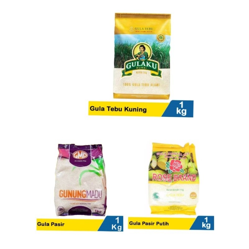

Gula pasir 1kg