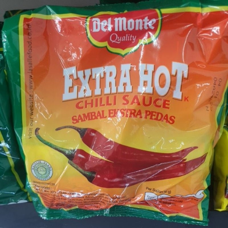 

Del Monte Saus Extra Hot Sachet 192gr