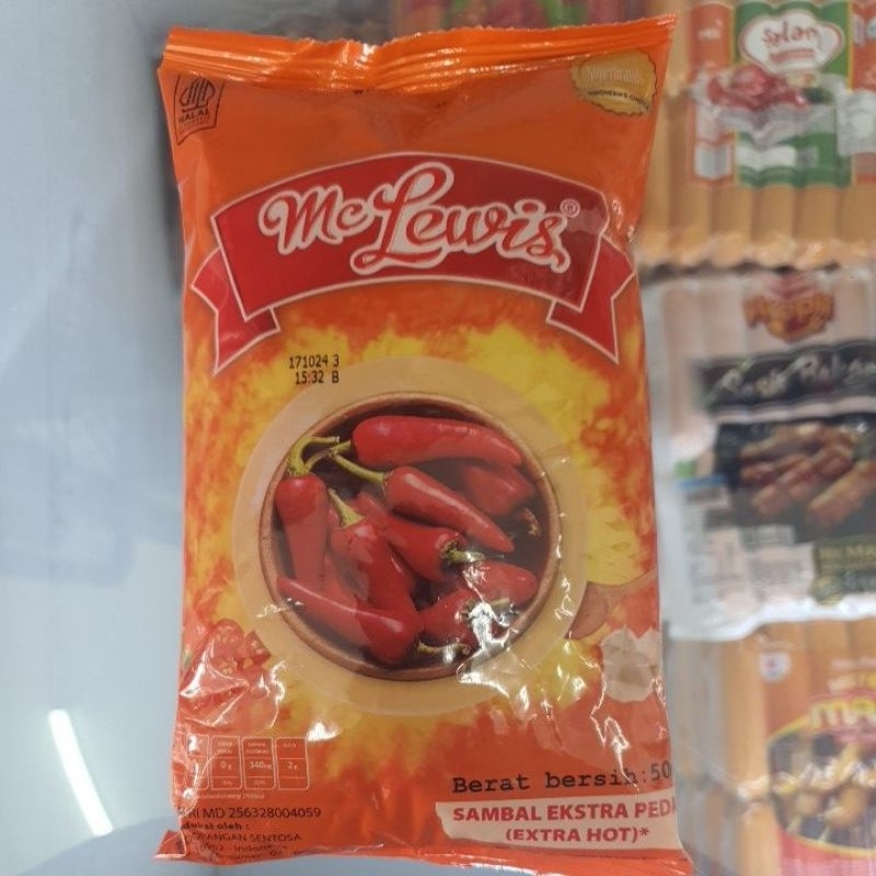 

Mc Lewis Saus Extra Hot 500gr
