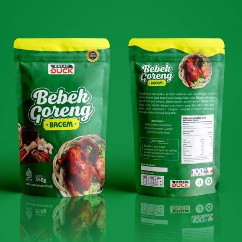 

Bebek Goreng Bacem 1/2 ekor Dalad Duck