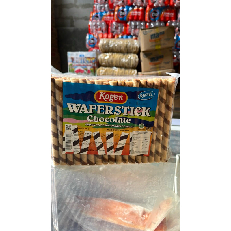 

wafer stick kogen kemasan isi ulang 500gr