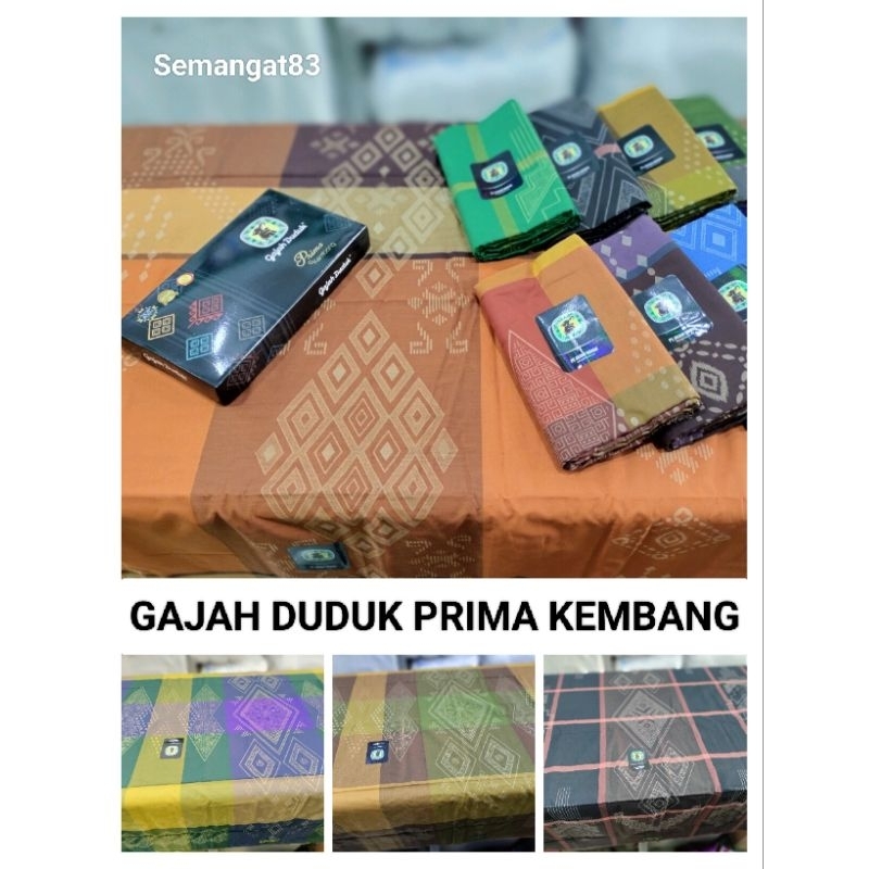 sarung GAJAH DUDUK PRIMA KEMBANG