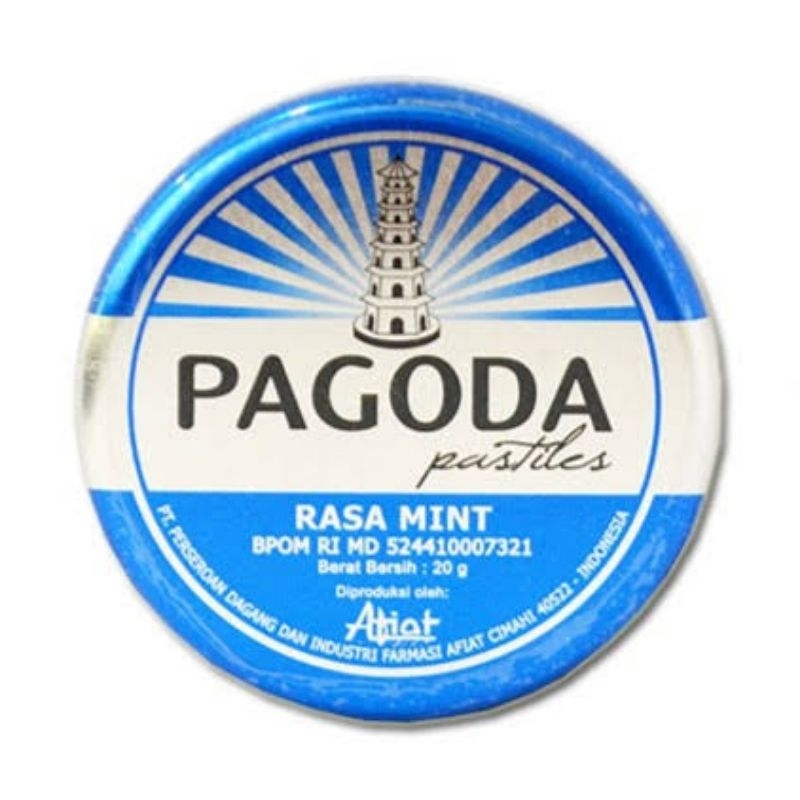 

Pagoda Pastiles Mint 20gr || Pastiles Mint Discstop Kemasan Baru