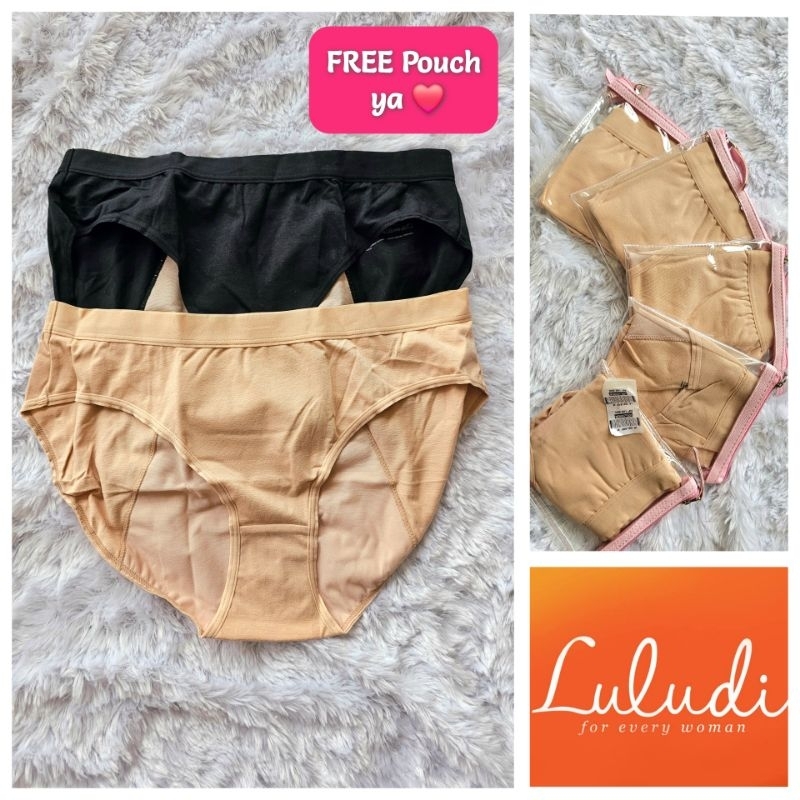 PANTY LULUDI by WACOAL SANITARY CELANA DALAM WANITA MENSTRUASI K34 LP1031 MENS LP 1031