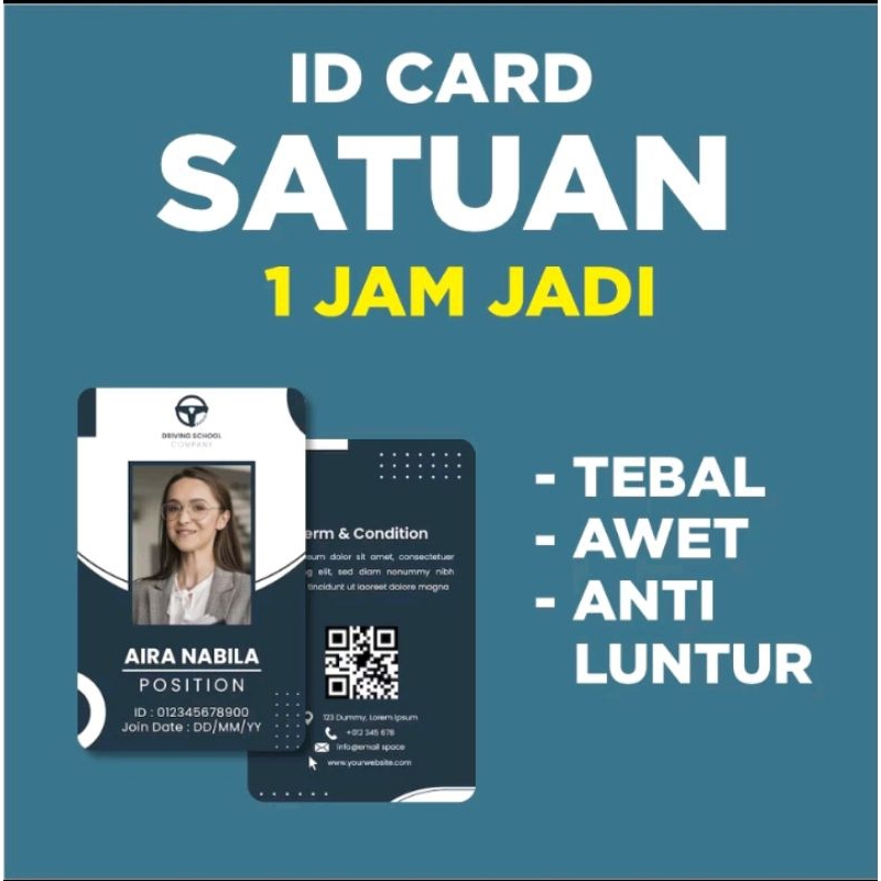 

ID CARD CUSTOM + GANTUNGAN