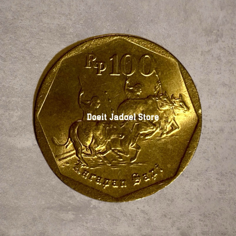 Koin Kuno Mahar Nikah Rp 100 Karapan Sapi