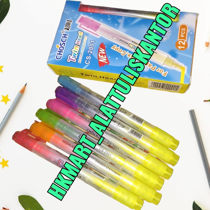 

STABILO MURAH CHOSCH TWIN HEAD CS-2001