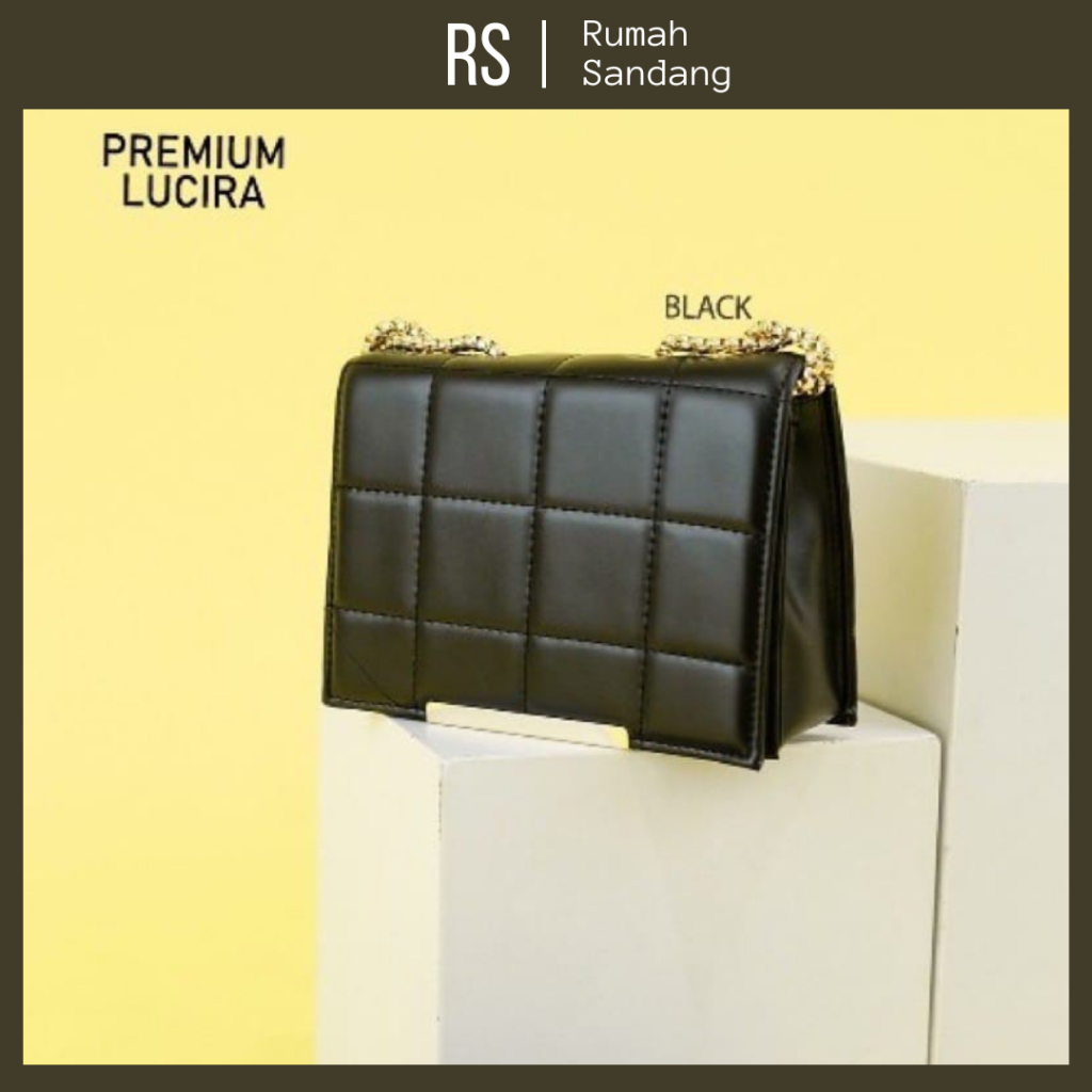 Tas selempang LUCIRA BAREL FB78 rantai ulir ELEGAN Tas Wanita SLing Bag Terlaris Termurah Bahan Bagu