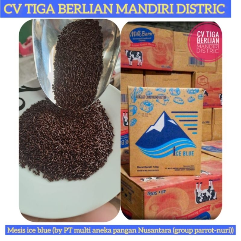 

MESIS COKLAT ICE BLUE & FOURSQUARE REPACK500 GRM