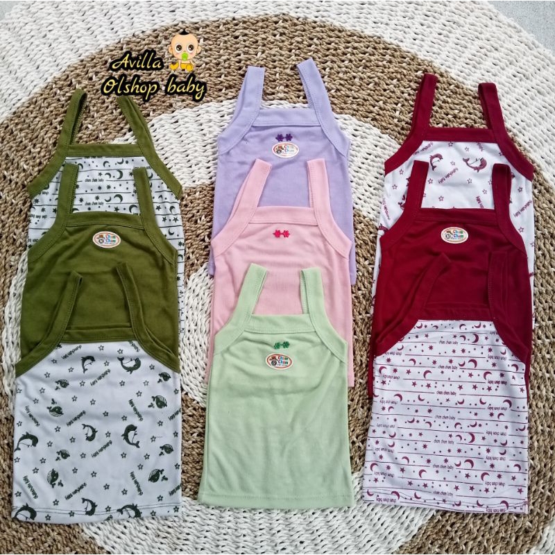 singlet,anak cewe,tank top bayi perempuan,3 varian warna,baju dalam anak perempuan,singlet bayi pere
