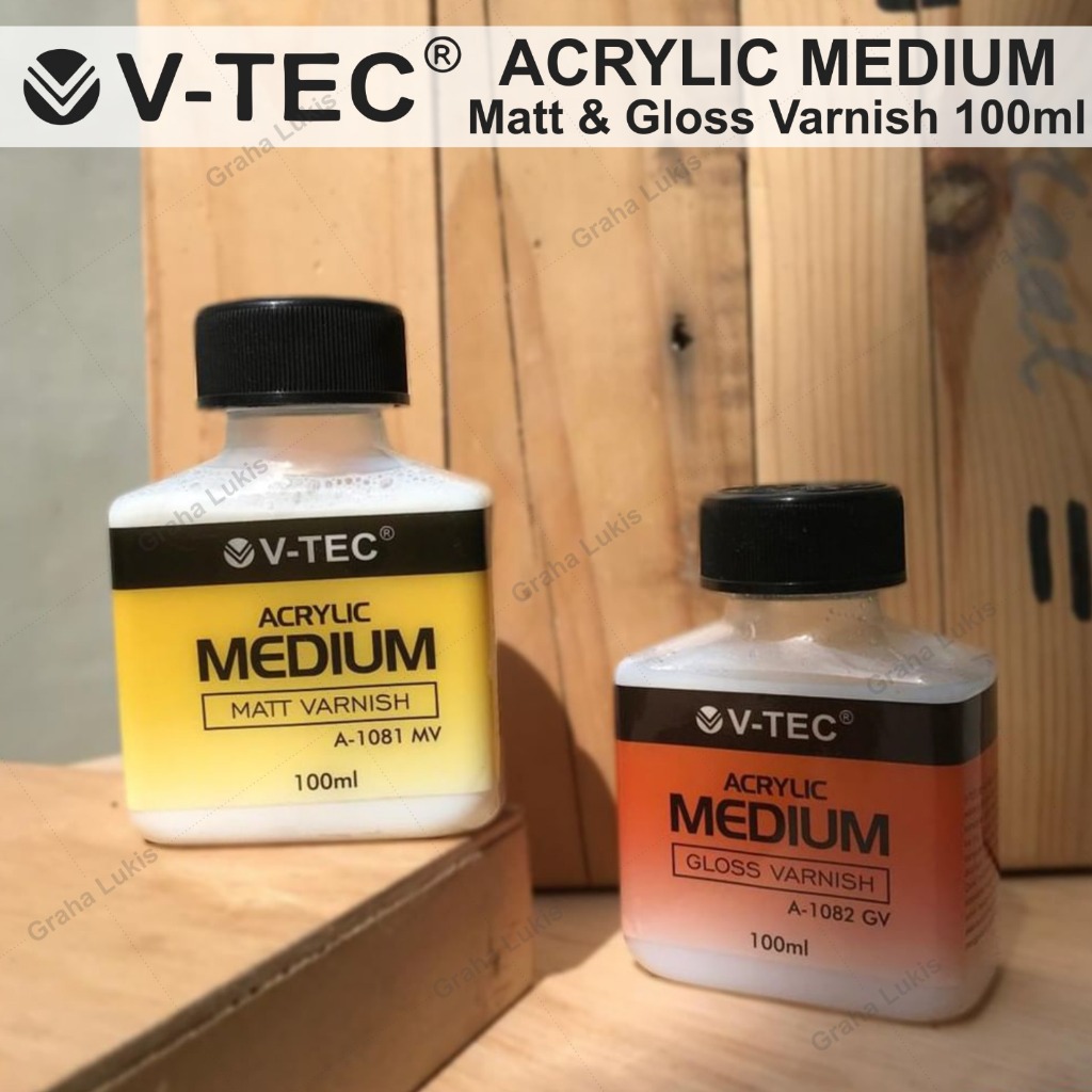 

RK V-TEC Acrylic Medium Gloss / Matt Varnish 100ml