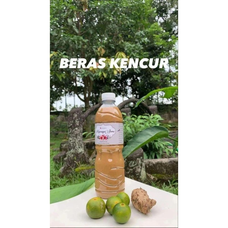 

JAMU Homemade - " NYOENYA JAMU " - BERAS KENCUR - Diolah dengan bahan segar berkualitas - 600ml