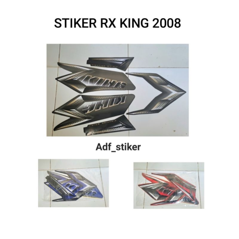 Stiker striping Rxking 2008 / Stiker Motor rx king 2008 / yamaha rx king
