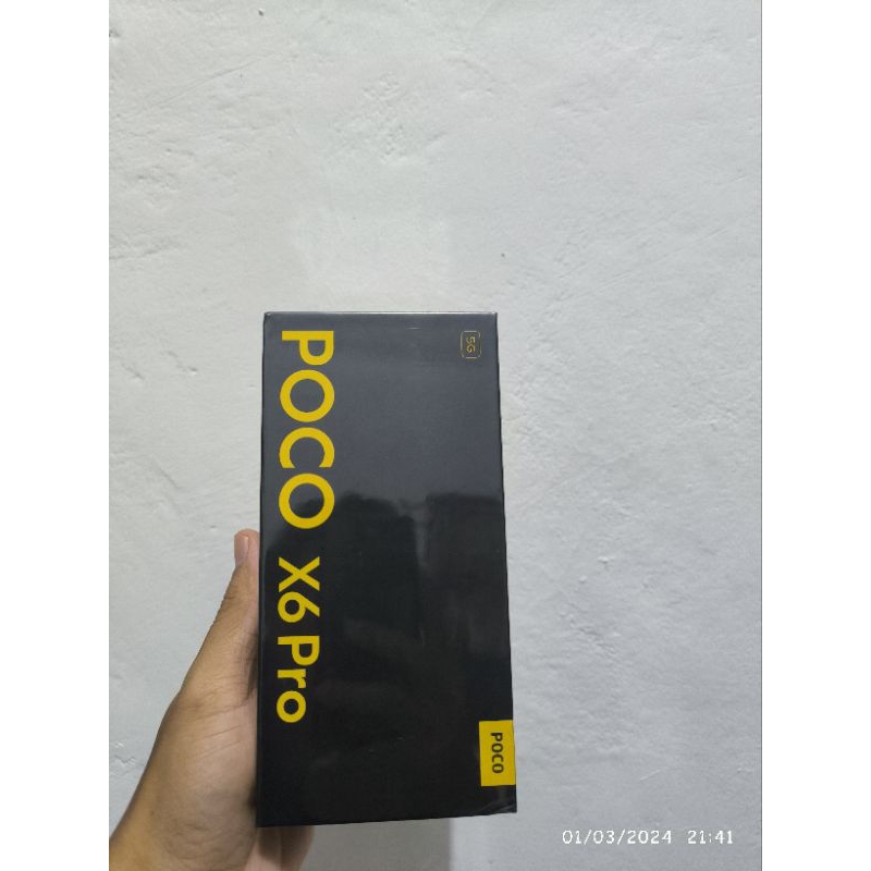 HP POCO X6 PRO BARU,SEGEL,BNIB,GARANSI RESMI