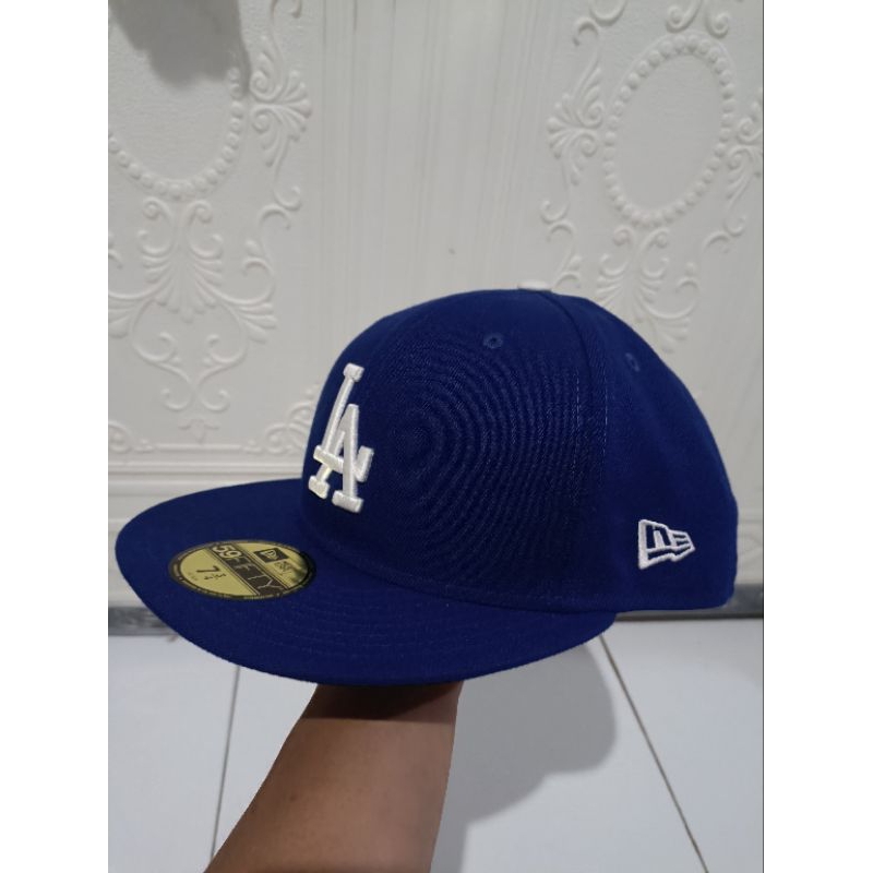 New Era 59Fifty // Los Angeles Dodgers // Logo LA // original second branded