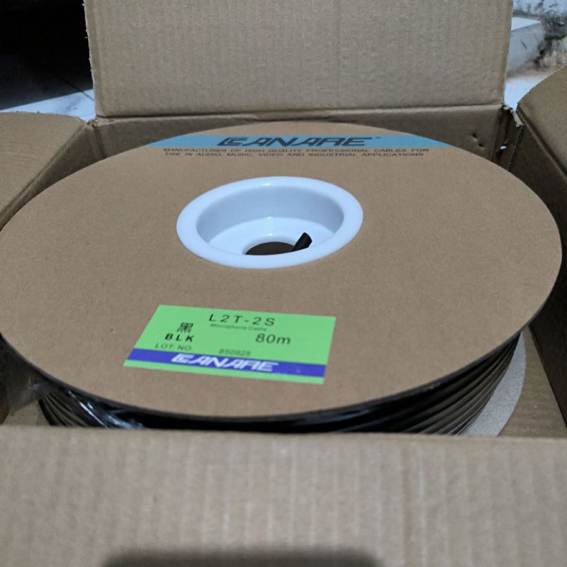 Kabel Microphone CAP CANARE - 1 ROLL 80Mtr