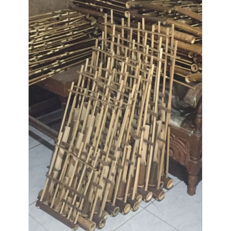 ANGKLUNG SATUAN " BAMBU HITAM BERKUALITAS"