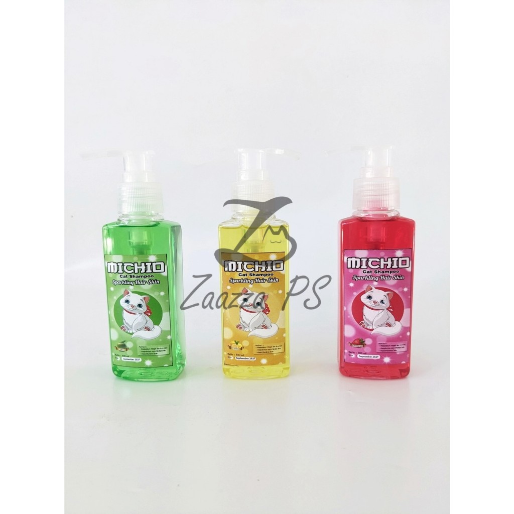 Shampo Kucing Michio | Shampo Mandi Kucing | Parfum Kucing } Shampo Jamur Kucing