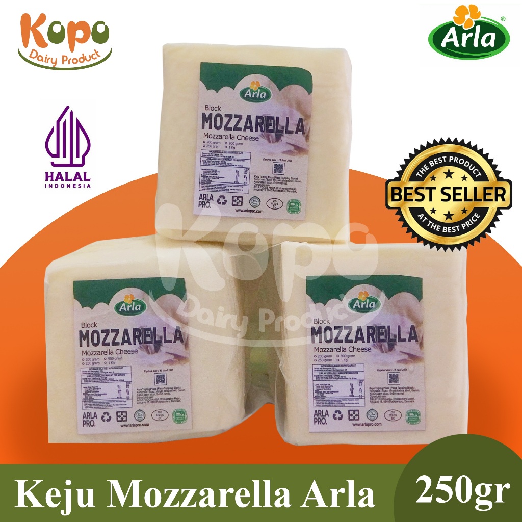 

Keju Mozzarella Arla - Arla Mozzarella Chesse (250gr)