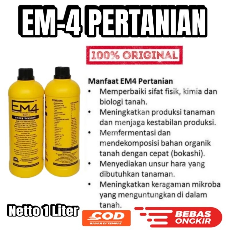Em 4 pertanian 1 liter