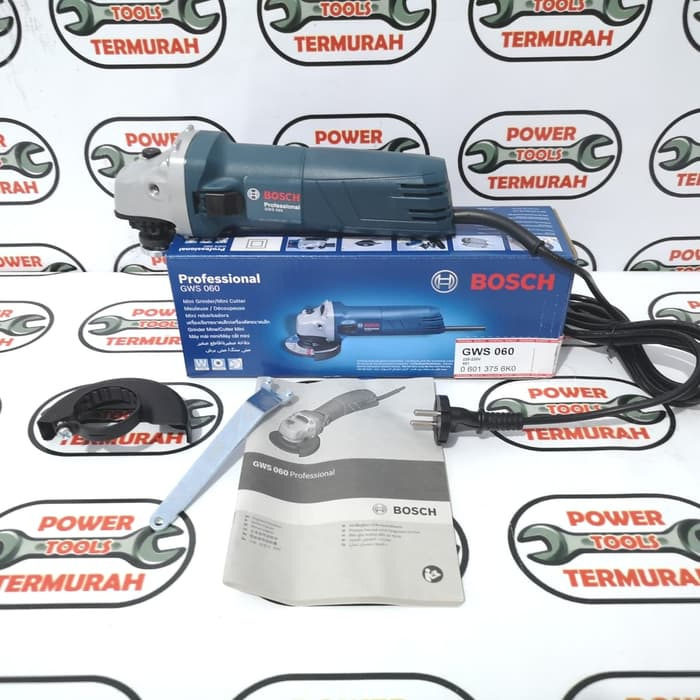 

Gerinda 4" BOSCH GWS 060 Grinda Tangan / Angle Grinder GWS060