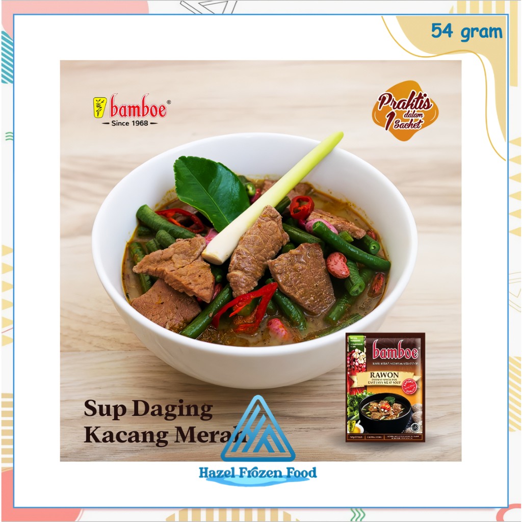 

Bamboe Bumbu Rawon 54 g Karawang