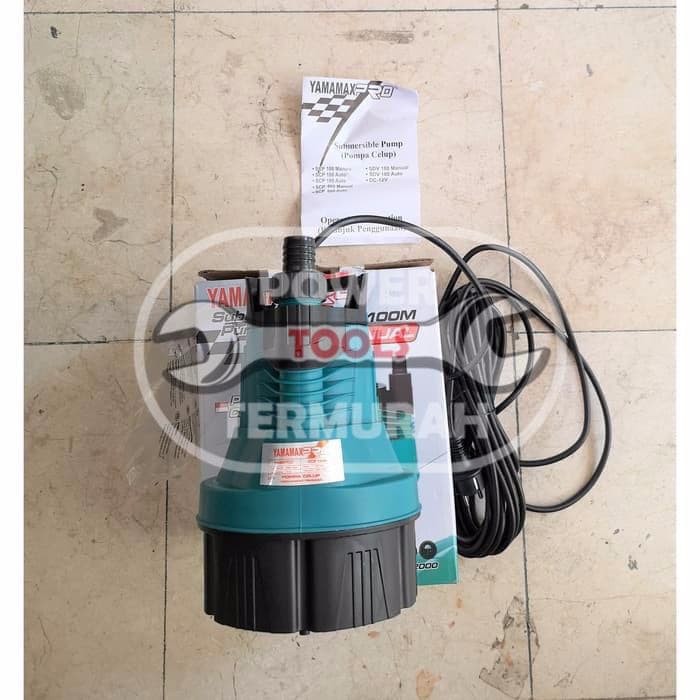 

POMPA CELUP YAMAMAX SUBMERSIBLE PUMP AIR KOLAM BERSIH MANUAL SCP 100 M
