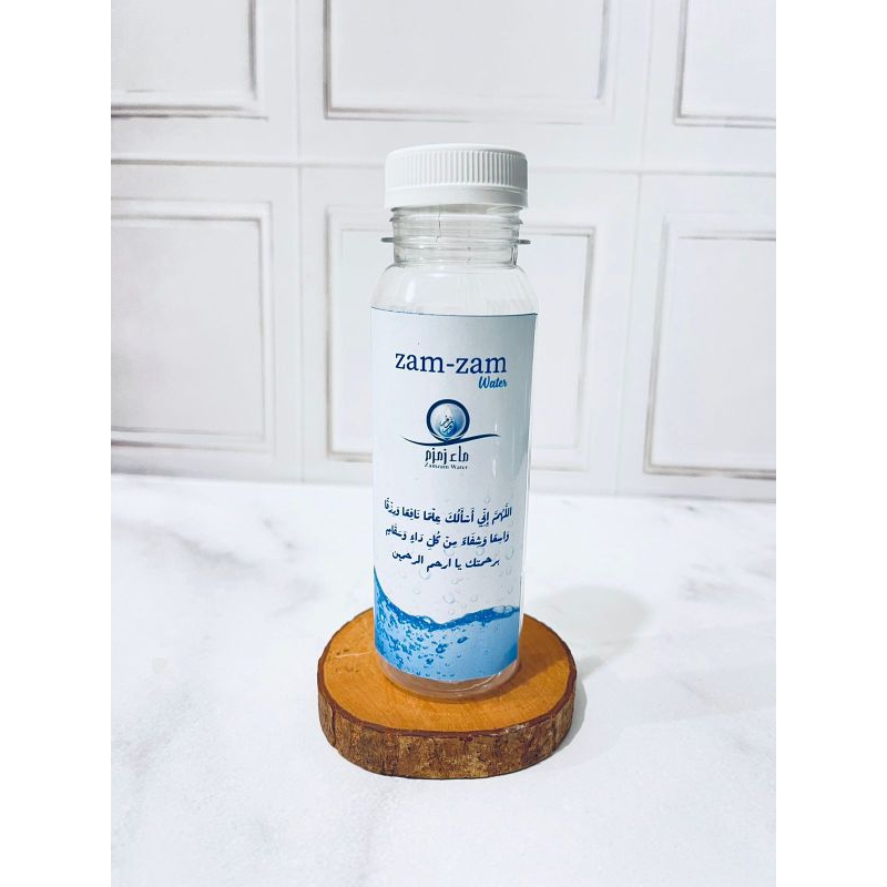 BOTOL KOSONG zam zam 250ml (botol + stiker)