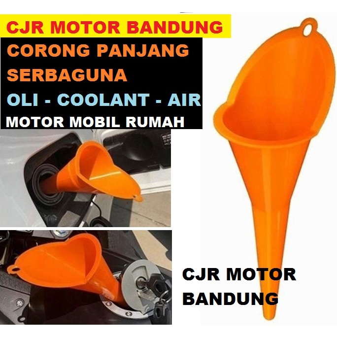 CORONG OLI AIR BENSIN COOLANT MOTOR MOBIL Corong PLastik Panjang