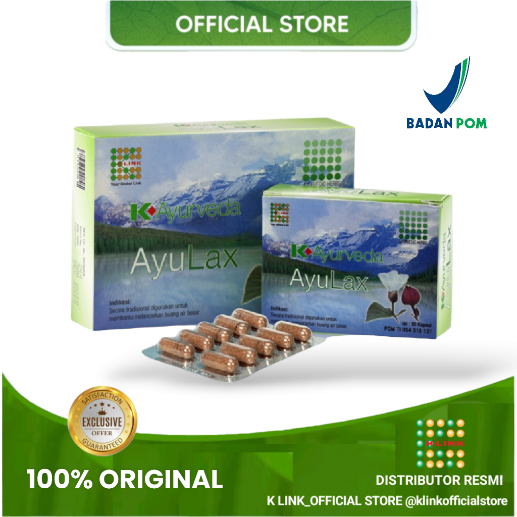 

AYUVERDA AYU LAX ORIGINAL SUPELMEN HERBAL