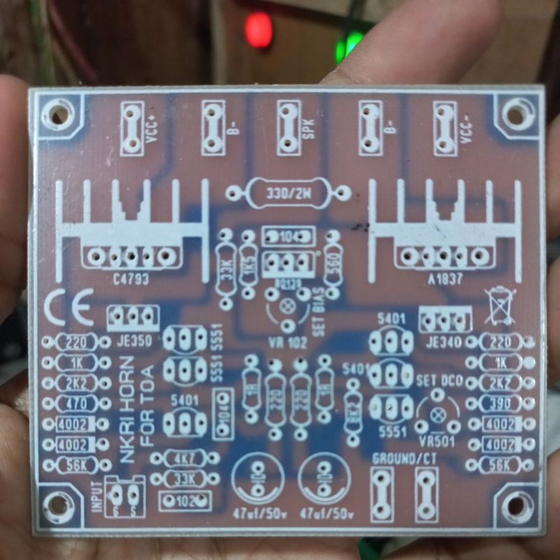 PCB Horn Toa Bias Servo