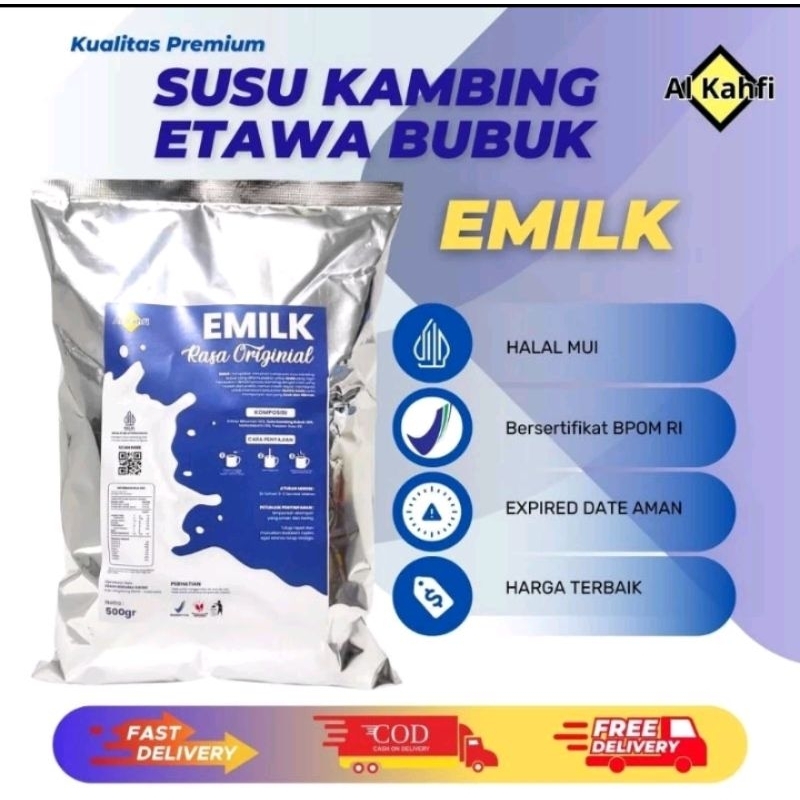 

Susu Kambing Etawa Bubuk Rasa Original 500 Gram Emilk Membantu Menjaga Kesehatan Tulang Pencernaan Dan Pernafasan