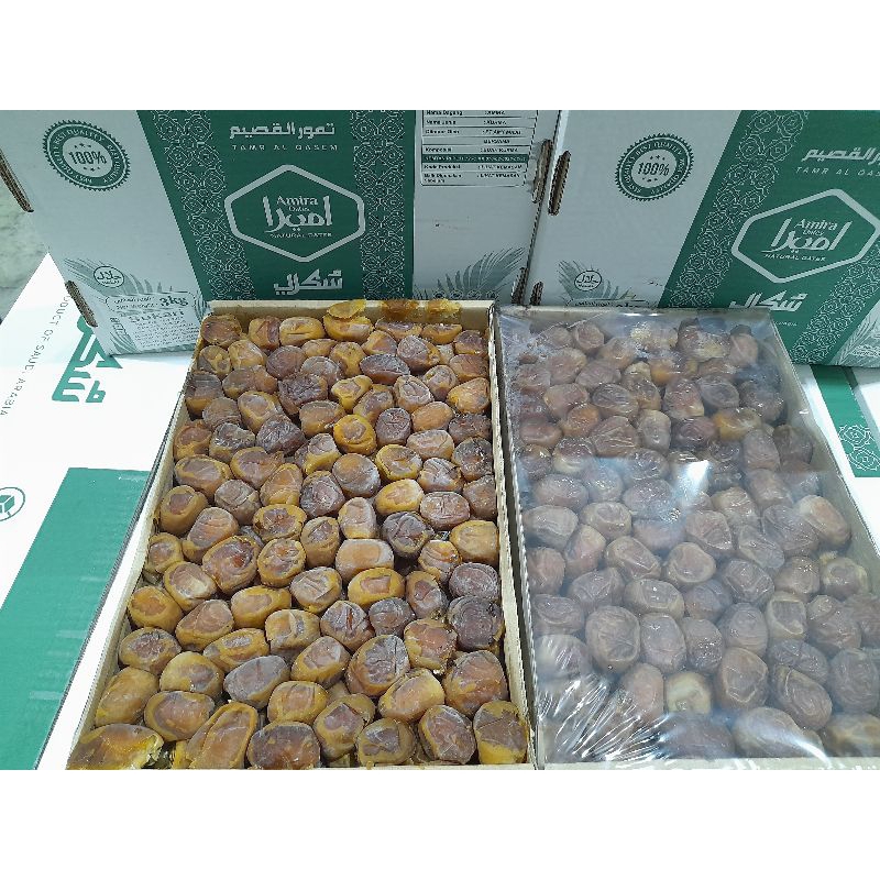 Kurma Sukkari Premium, Sukkari, Kurma Sukari 3 kg