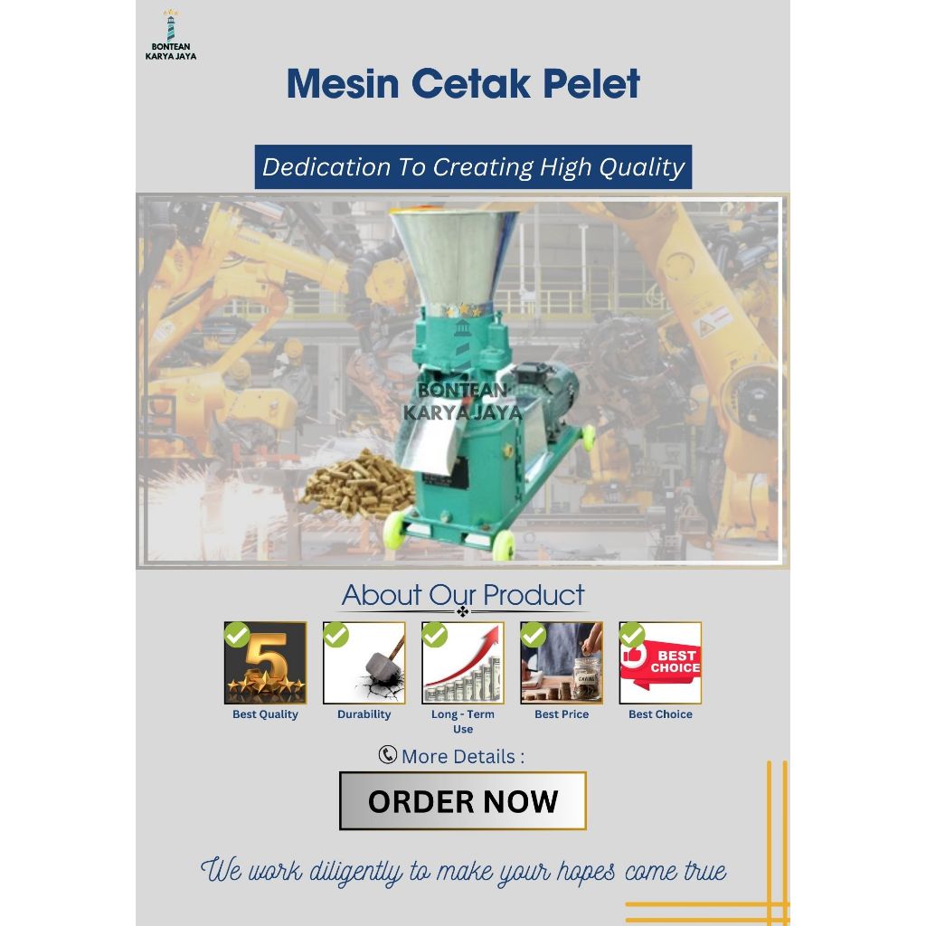 Mesin Pencetak Pelet - Mesin Pembuat Pelet - Mesin Pelet - Mesin Pakan