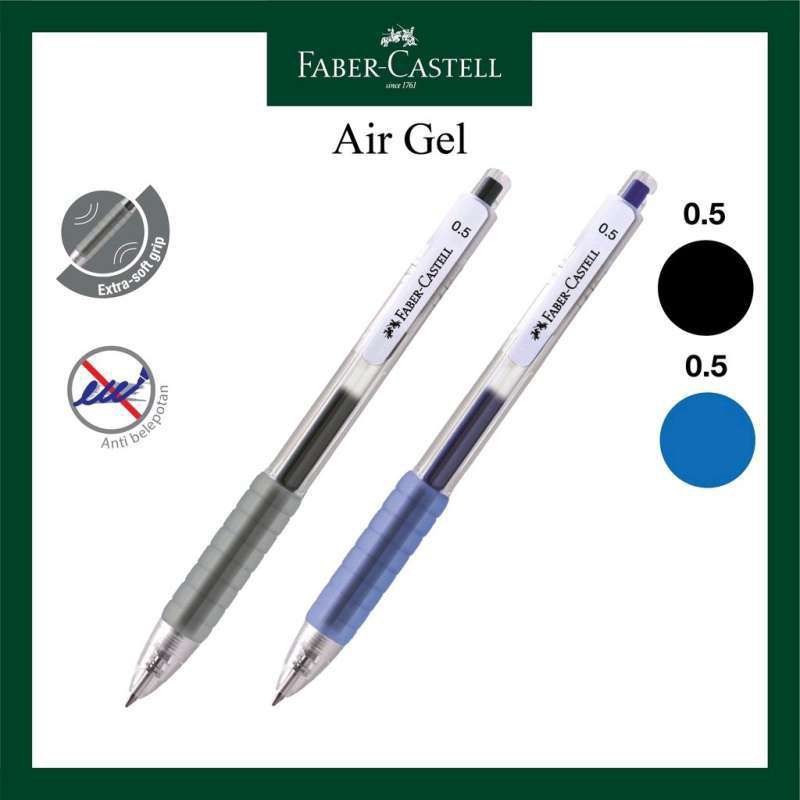 

FABER CASTELL Pen Gel Fast Dry 0.5mm Pulpen Pena Ballpoint