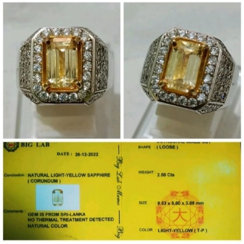 Yellow Sapphire Srilanka