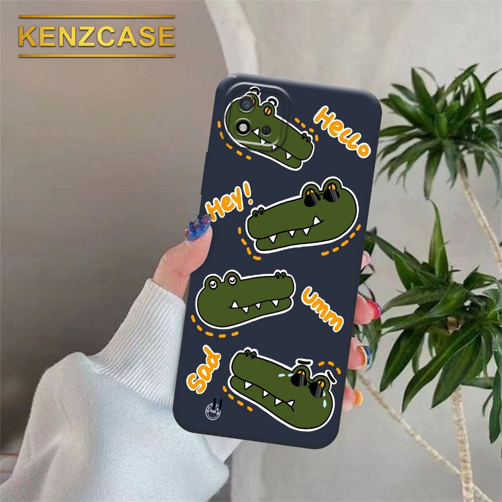 Soft case Hp REALME C11 2021/C20 - KENZCASE- Fashion Case Aesthetic - Silicon - Pelindung Belakang H