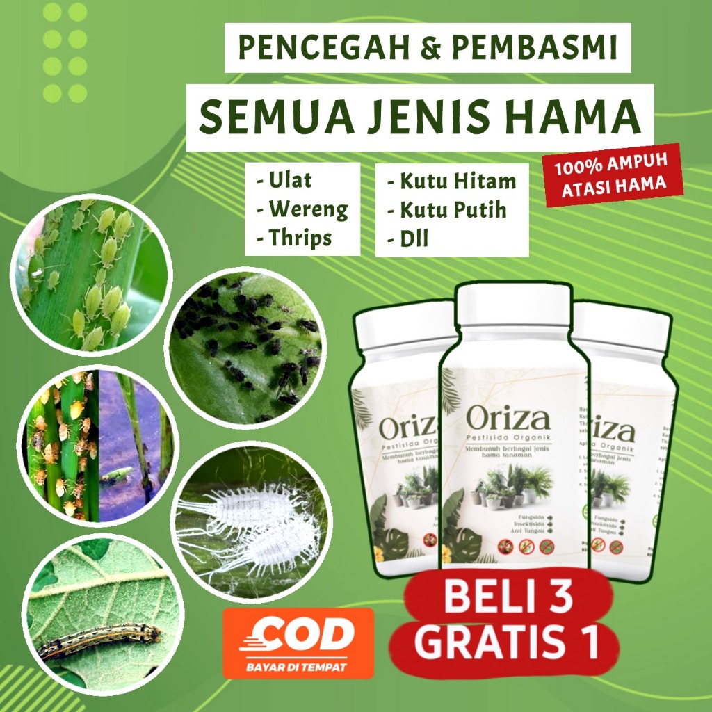 ALFAGREEN - Oriza Pupuk Pestisida Fungisida Insektisida Organik Pembasmi Hama|𝗣𝗲𝘀𝘁𝗶𝘀𝗶𝗱𝗮 𝗡𝗮𝗯𝗮𝘁𝗶 𝗢𝗿𝗴𝗮𝗻