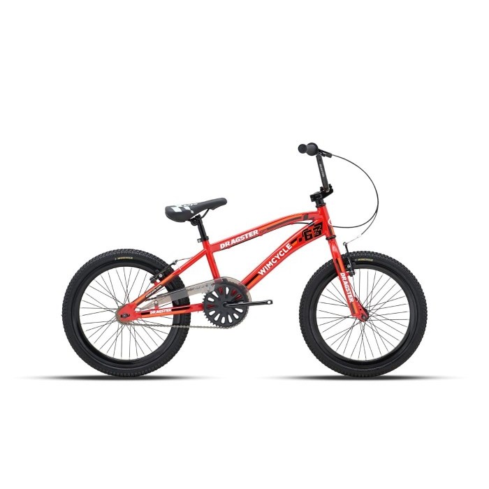 Sepeda Anak BMX 20" Wimcycle Dragster 20 GP Series – Merah