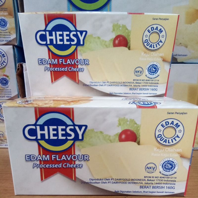 

KEJU CHESSY CHEDDAR FLAVOUR EDAM 160 GRAM