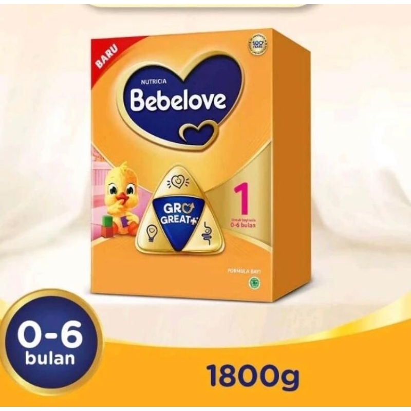 bebelove susu formula untuk bayi usia 0-6 bulan