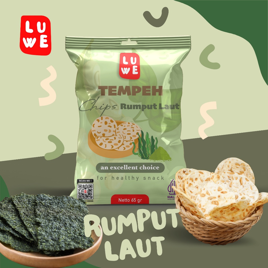 

Keripik Tempe Rumput Laut - by LUWE