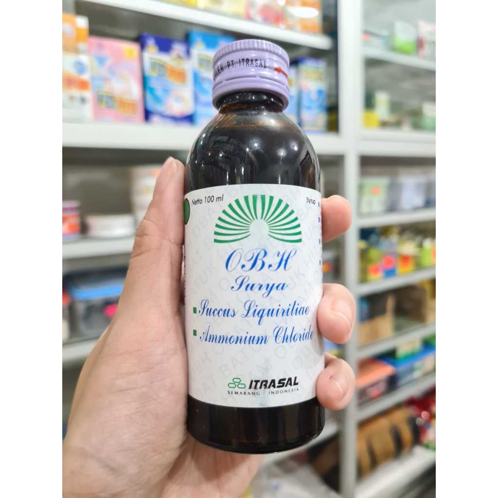 OBAT BATUK HITAM OBH SURYA ITRASAL 100 ml / OBAT BATUK HITAM OBH ITRASAL / OBAT BATUK HITAM ITRASAL