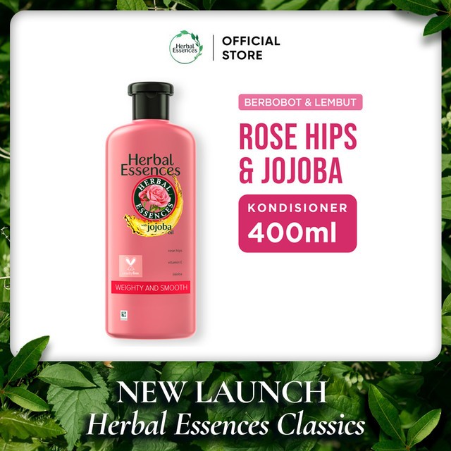 Herbal Essences Classics Weighty and Smooth Rosehip with Jojoba Oil 400ml Conditioner