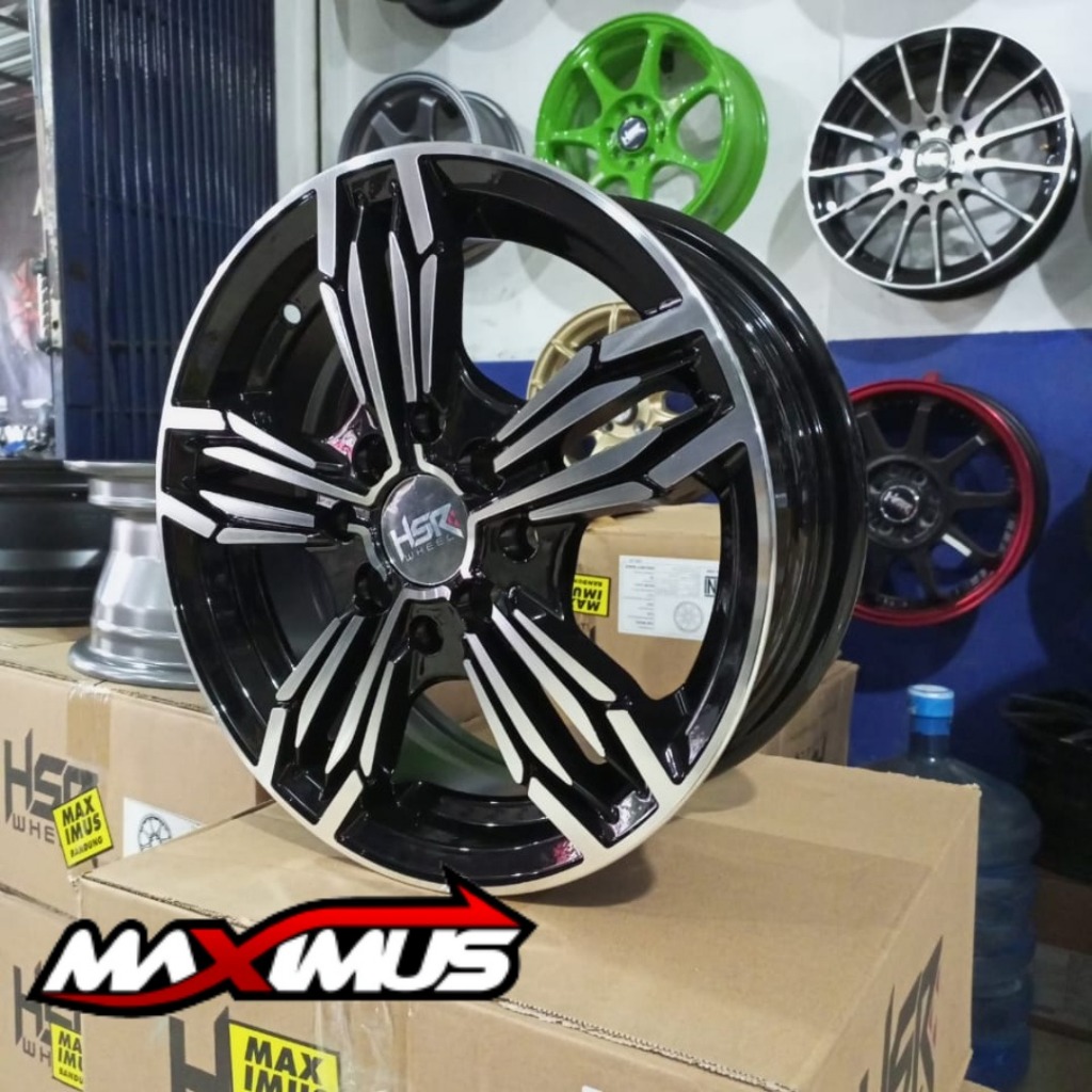 velg mobil racing buat wuling air ev,brio,agya,ayla ring 14