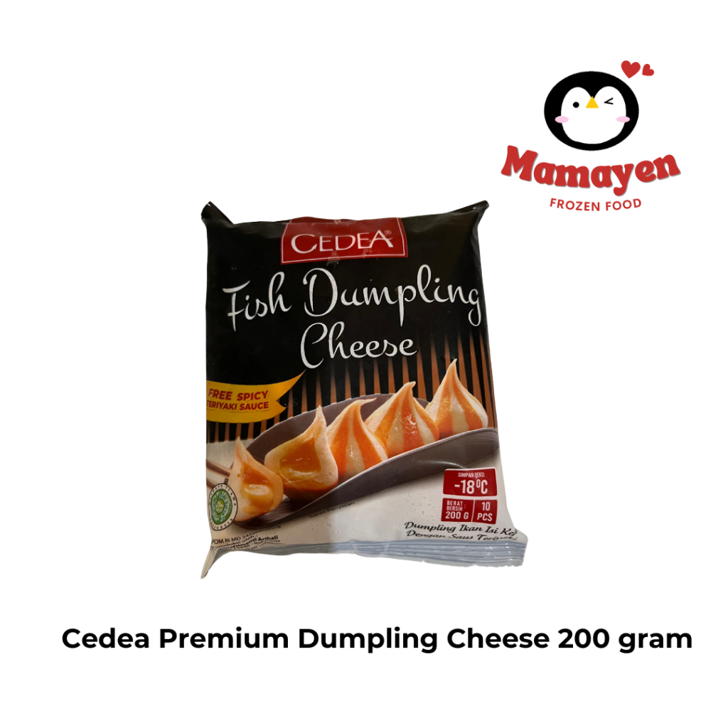 

Cedea premium dumpling cheese 200 gram
