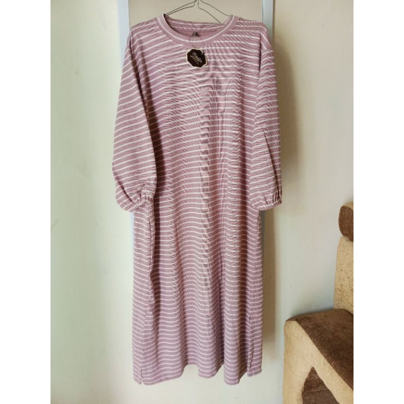 MIDI DRESS/LONG TUNIK KNIT SALUR AQUILA