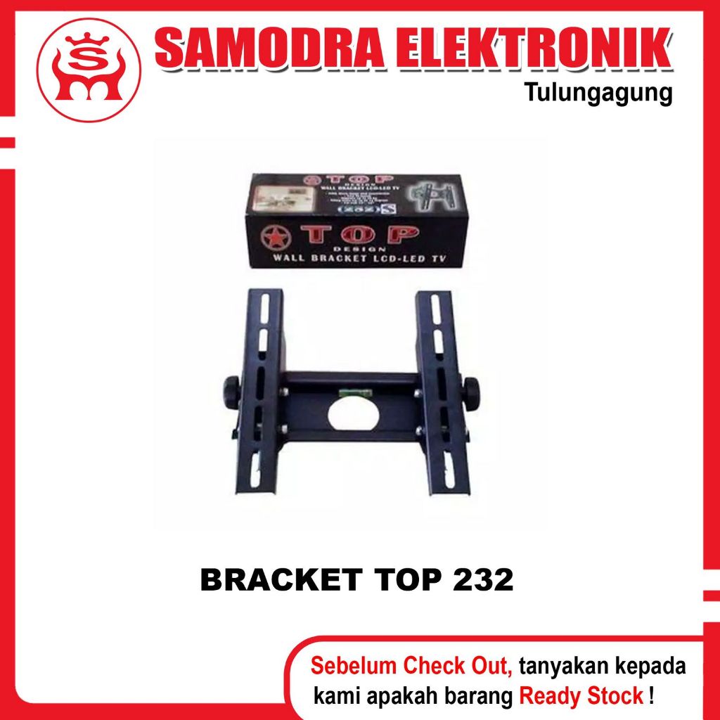 Bracket LCD TOP 232 | Bracket TV 15-32 Inch Dinding