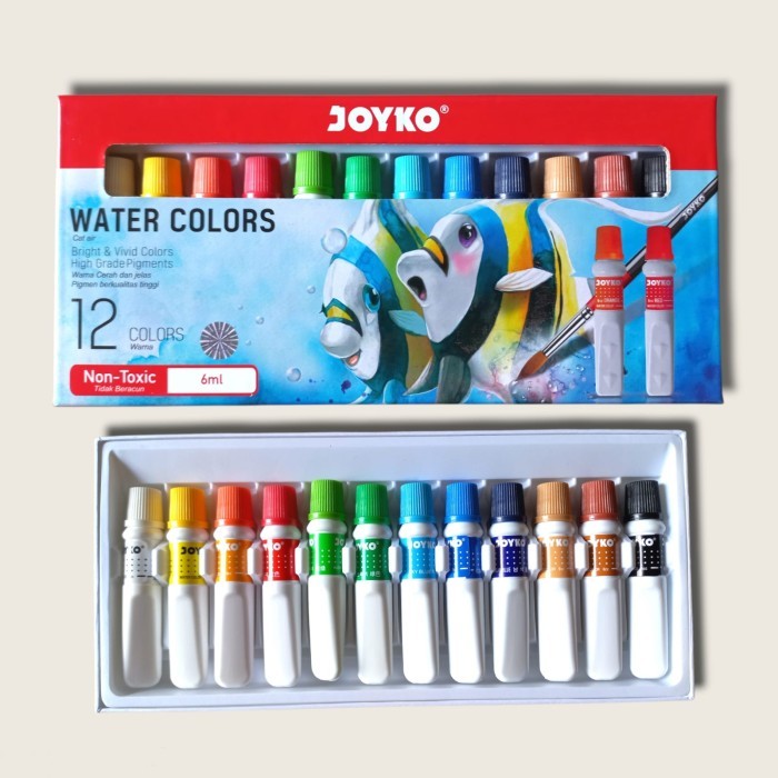 

RB Cat Air Water Color - Joyko 12 Warna MURAH