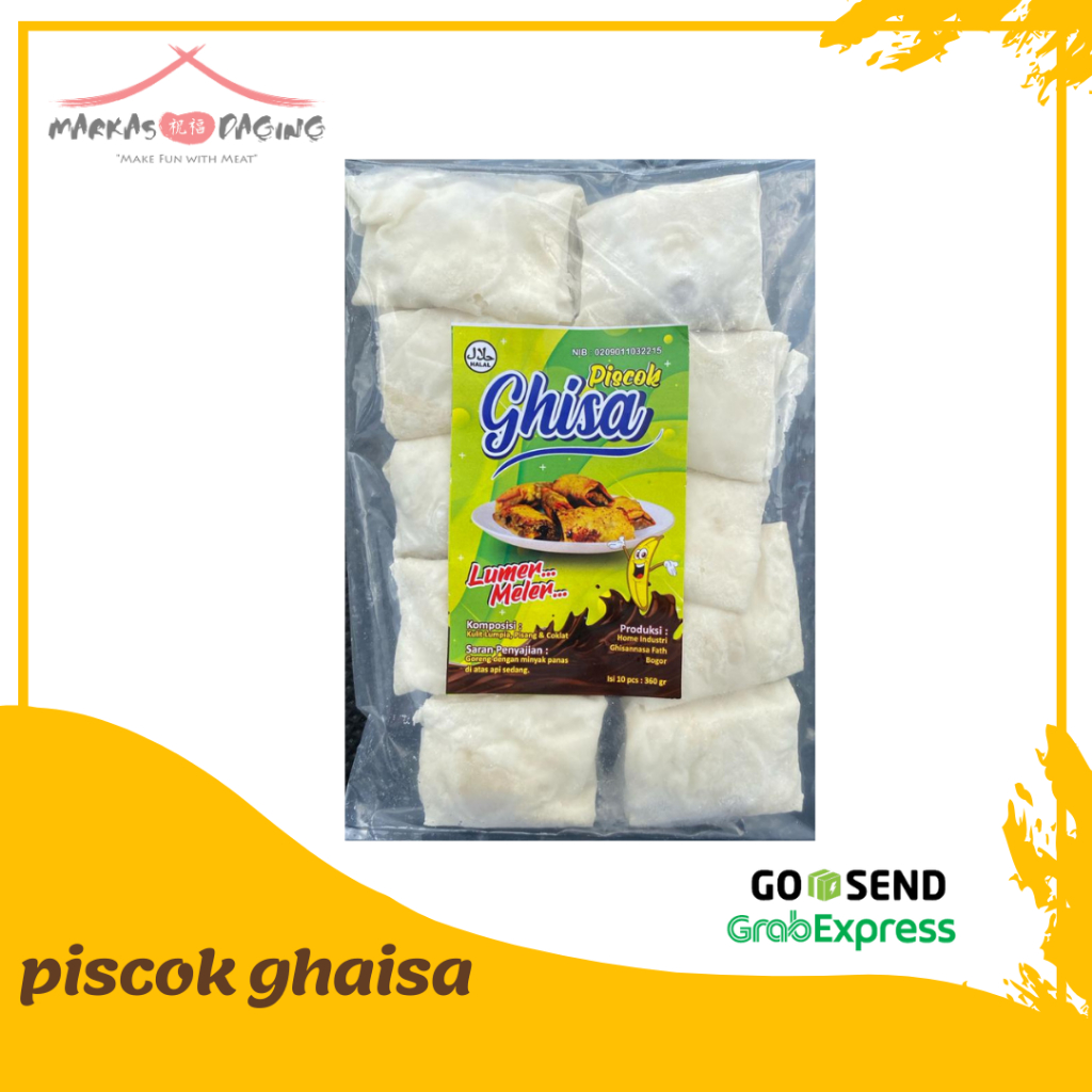 

PISANG COKLAT / PISCOK LUMER MELER GHISA isi 10